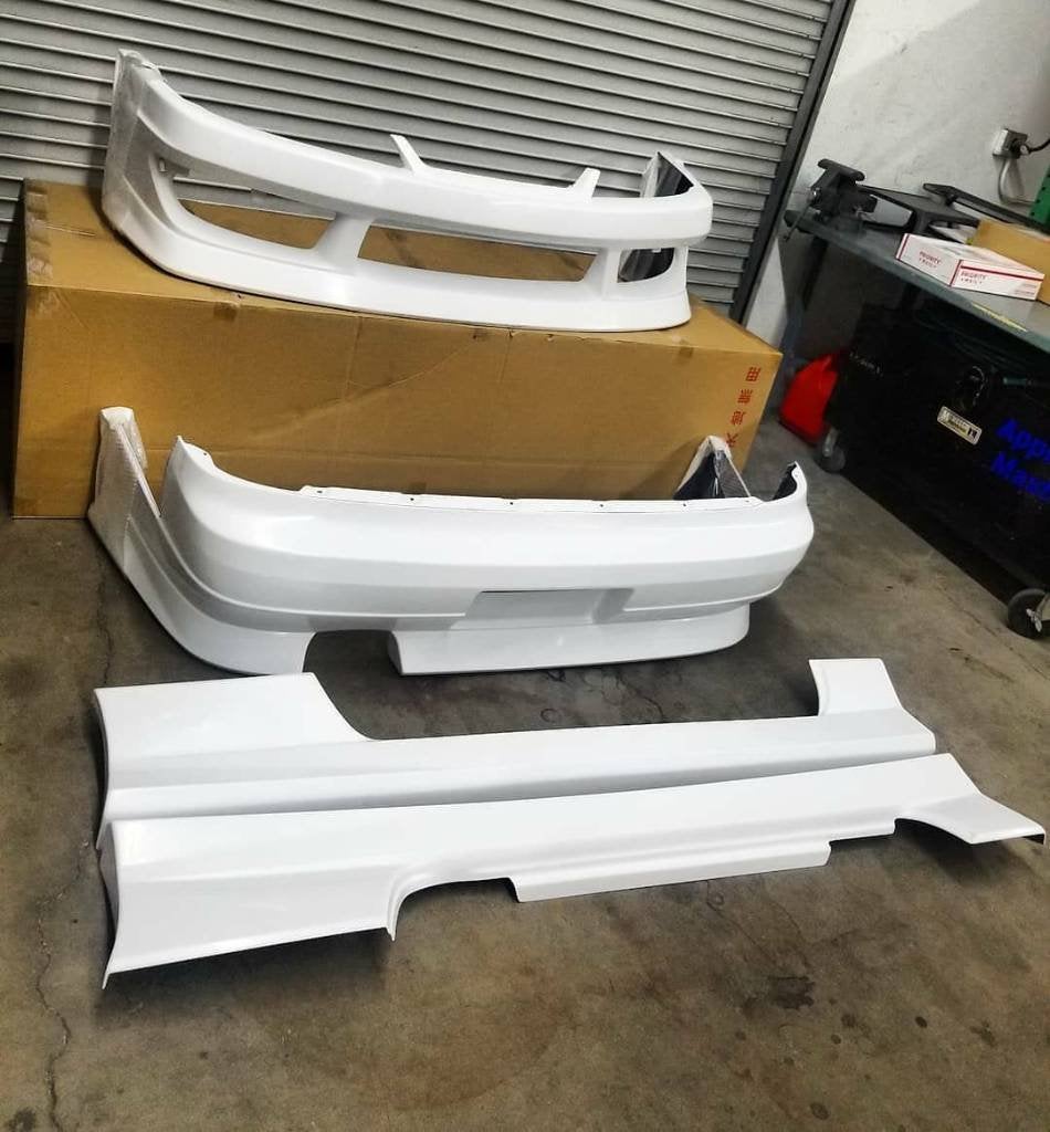 Uras Type-2 bodykit bumper skirt - Nissan 200sx S14a, Ophalen of Verzenden