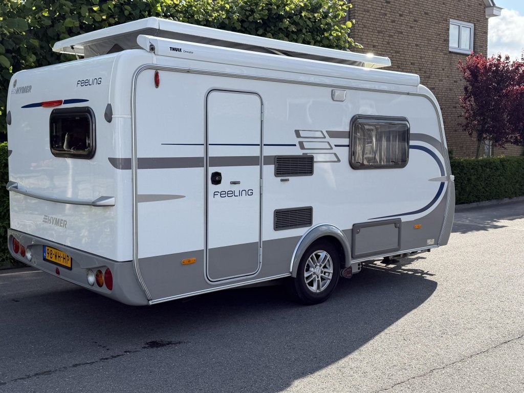 Eriba Feeling 390 verkocht, Dwarsbed, Rondzit, Tot en met 2, Bedrijf