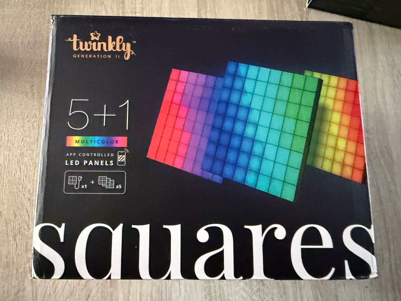 Twinkly Squares 5+1 Led panels, Ophalen of Verzenden, Zo goed als nieuw