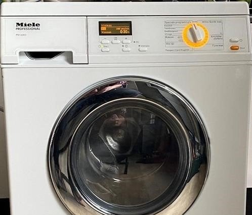 In nette staat professionele Miele wasmachine 8kg 1400tr, Witgoed en Apparatuur, Ophalen, Energieklasse A of zuiniger, Zo goed als nieuw