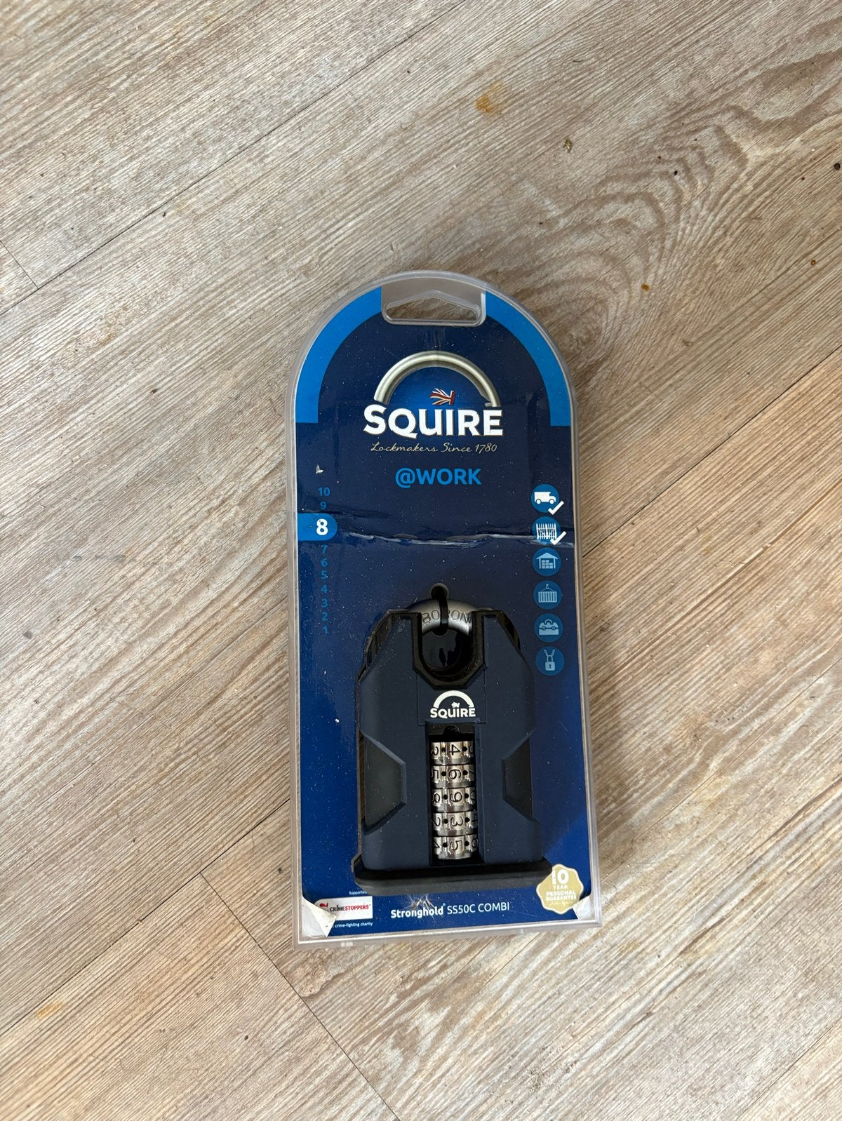 Squire Stronghold S550C Combi Sleutelkluisje, Ophalen of Verzenden, Nieuw, Overige materialen, Slot