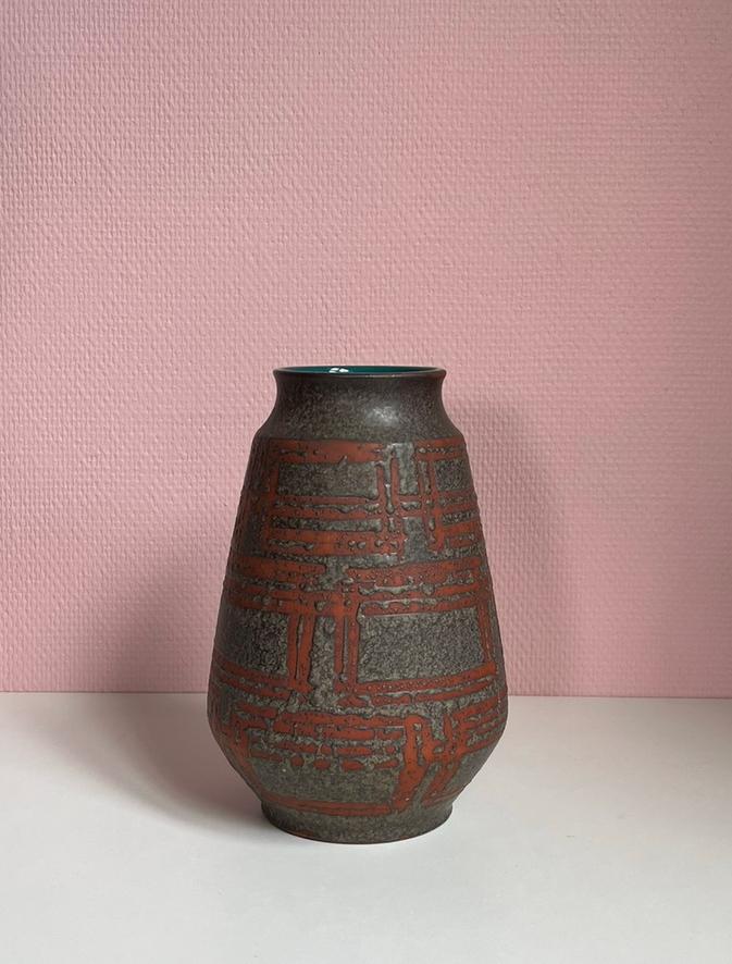 Vintage Carstens Tönnieshof Ankara WG vaas keramiek vintage, Ophalen of Verzenden