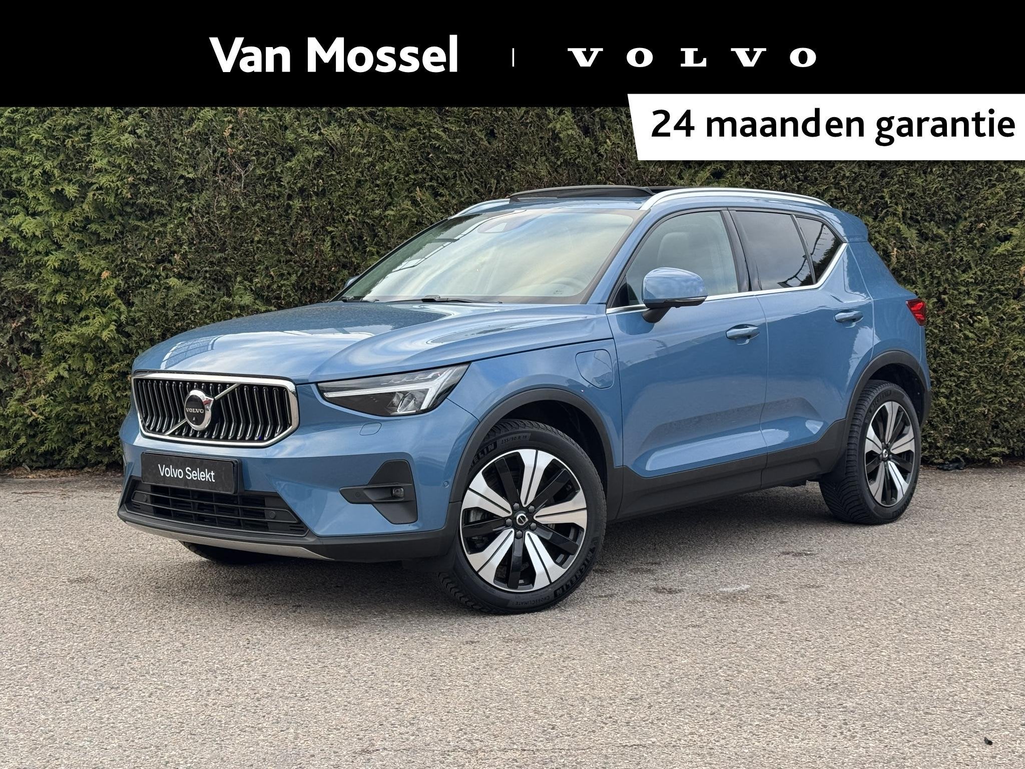 Volvo XC40 T5 Recharge Ultimate Bright | Pilot Assist | BLIS, 12 maanden, Euro 6, 1712 kg, Blauw