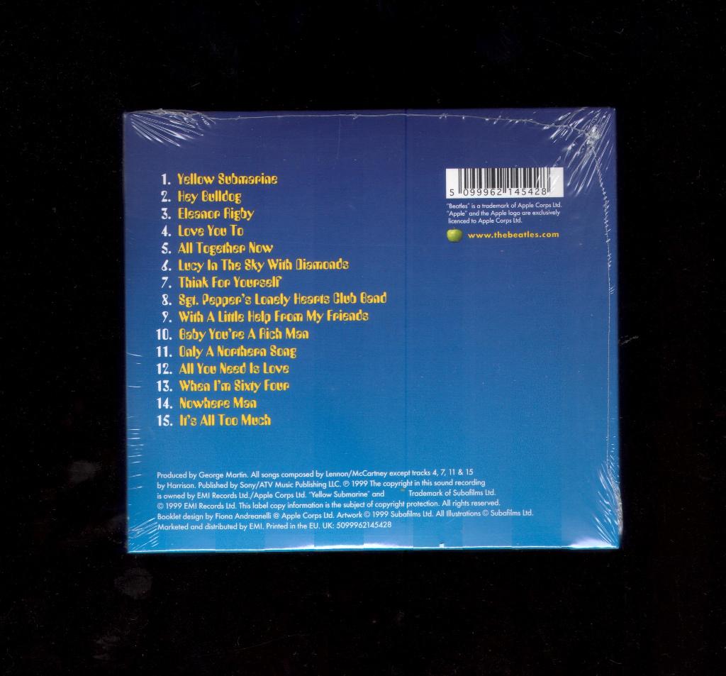 The Beatles MISDRUK HOES CD Yellow Submarine MISPRINT, Cd's en Dvd's, Verzenden, Nieuw in verpakking