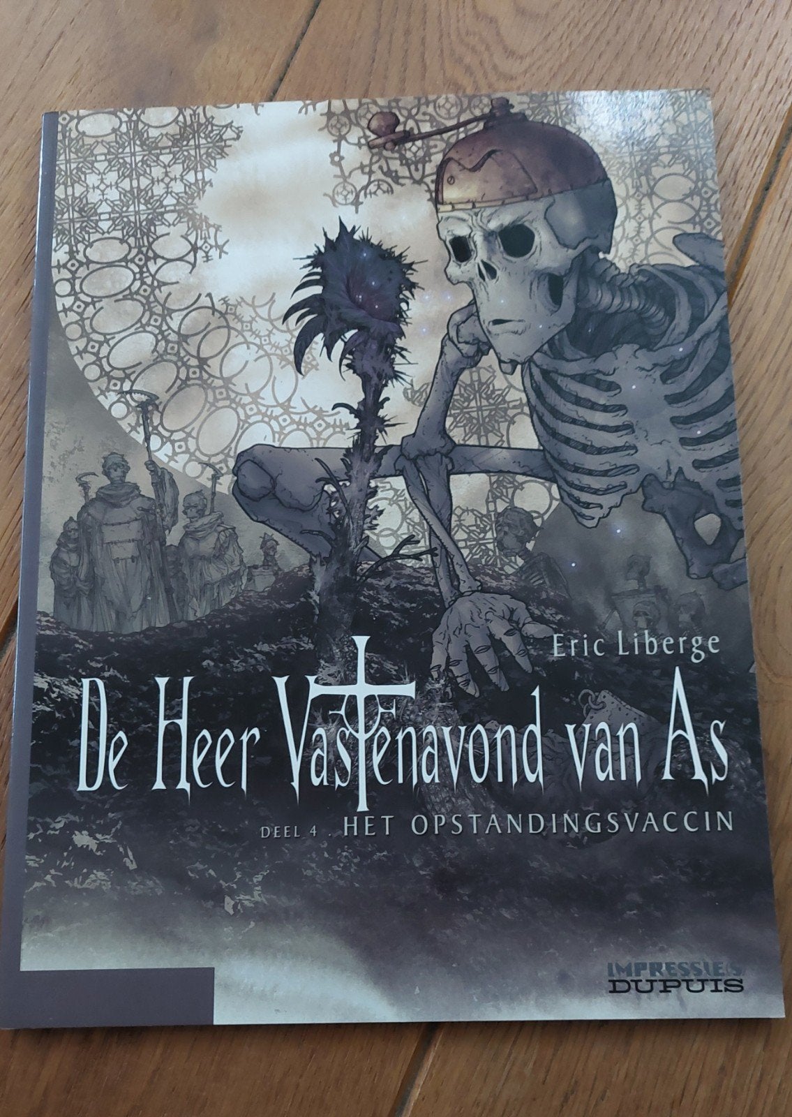 De Heer Vastennavond van As - Deel 4: Het Opstandingsvaccin, Eén stripboek, Ophalen of Verzenden, Zo goed als nieuw, Eric Liberge