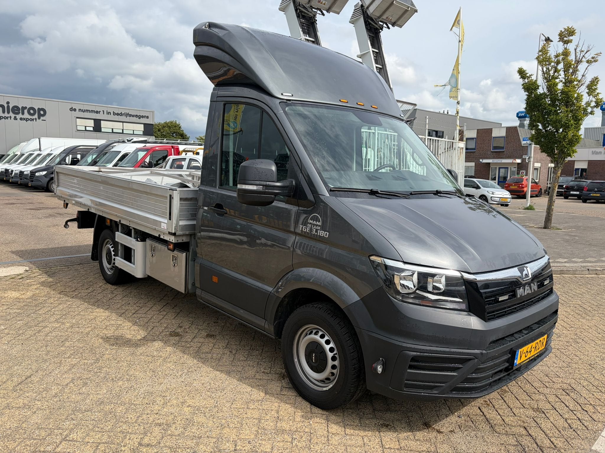 MAN TGE 35-180 Openlaadbak Automaat Airco Cruisecontrol Trek, Automaat, Gebruikt, Euro 6, 4 cilinders