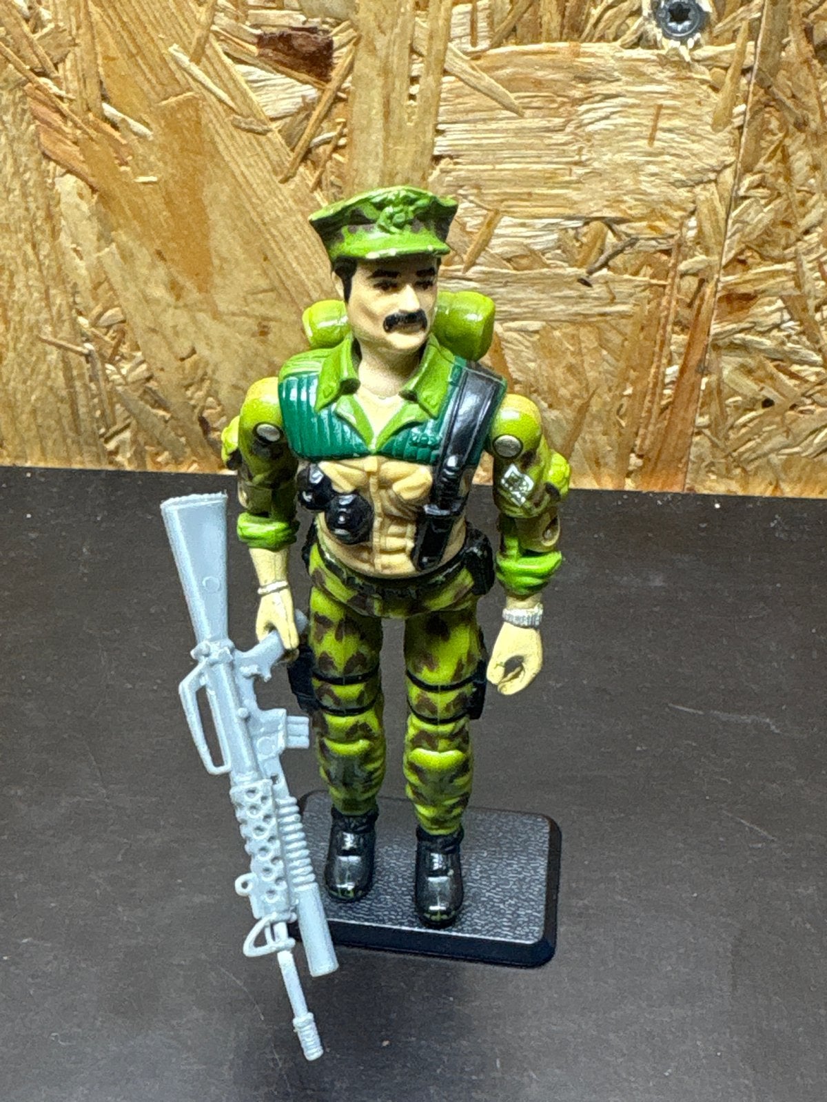 Vintage G.I. Joe Actiefiguur - Generaal Hawk, Ophalen of Verzenden, Gebruikt