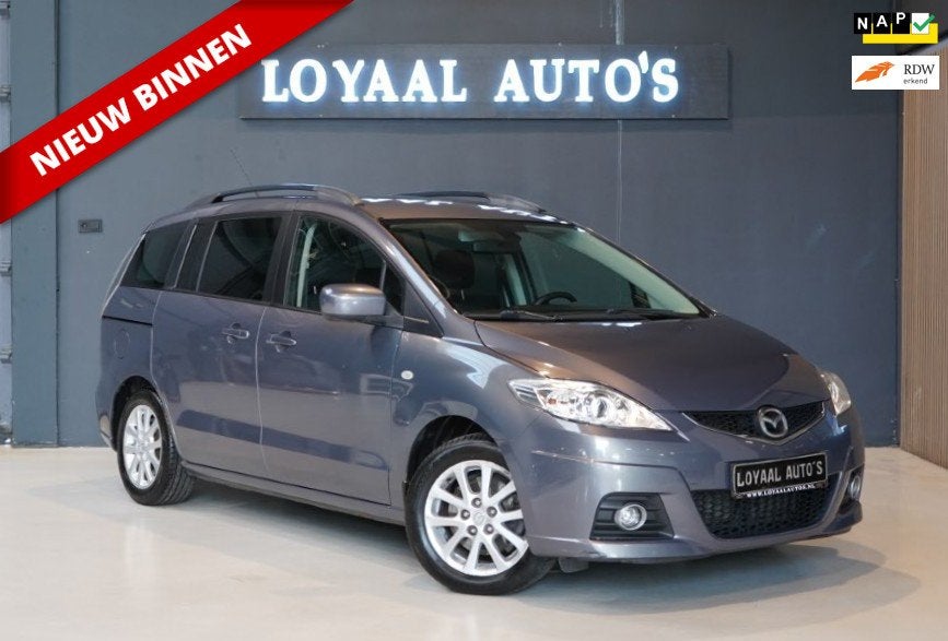 Mazda 5 1.8 Katano | 1E EIGENAAR | TREKHAAK | STOELVERW. | A, Stof, Gebruikt, 4 cilinders, Origineel Nederlands