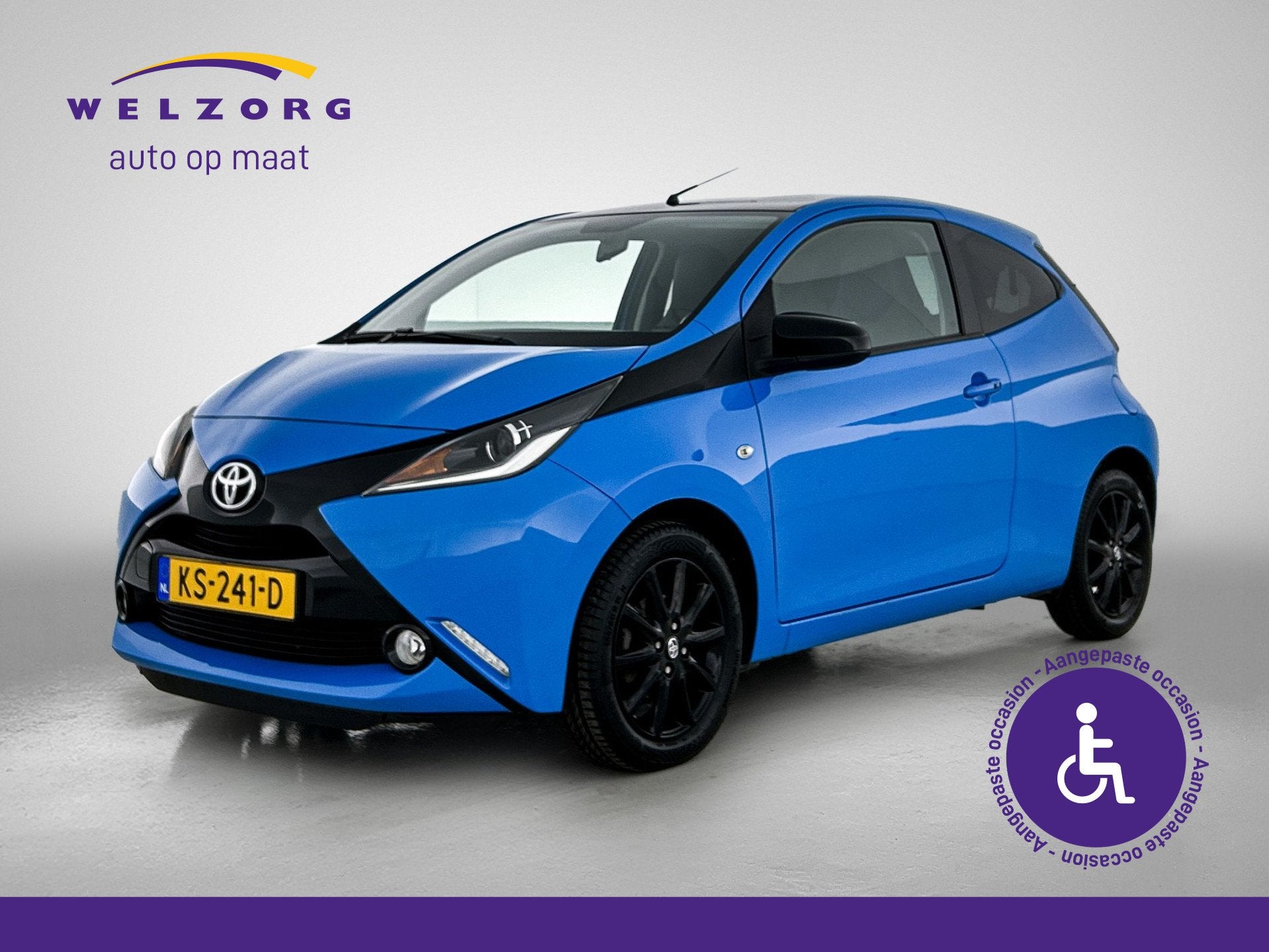Toyota Aygo 1.0 VVT-i x-play | Handbedrijfsrem met segmentga, 12 maanden, Gebruikt, Origineel Nederlands, 3 cilinders