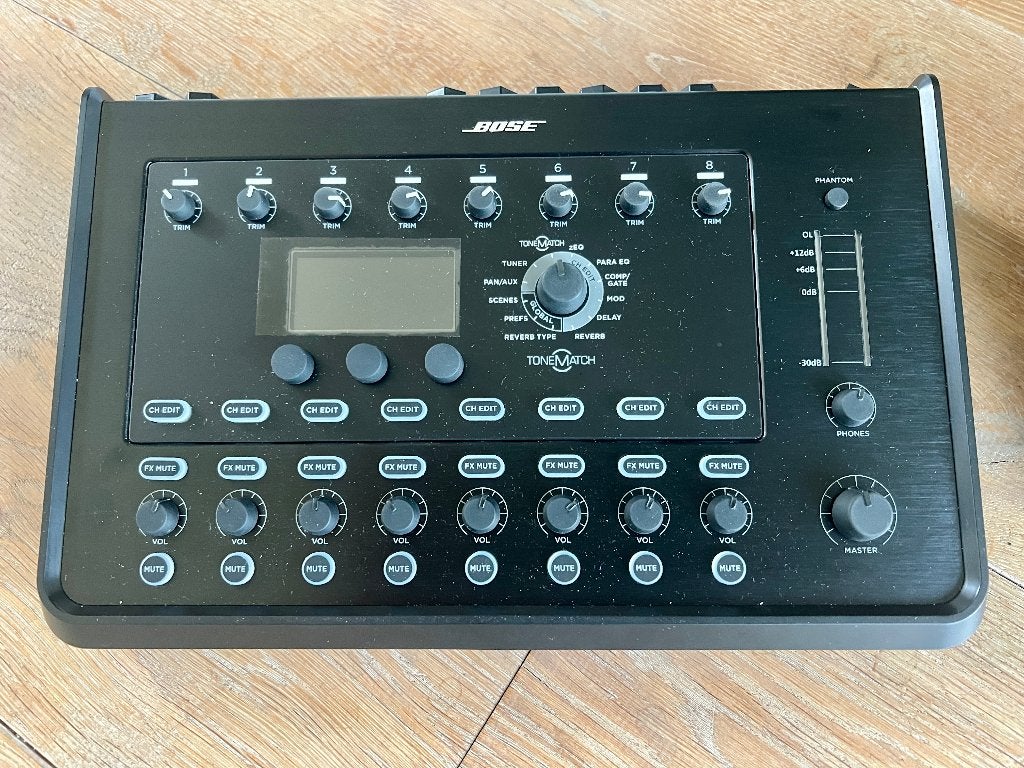 Bose Mixer T8S Tonematch 8 kanaals, Ophalen of Verzenden, Zo goed als nieuw, 5 tot 10 kanalen, Microfooningang