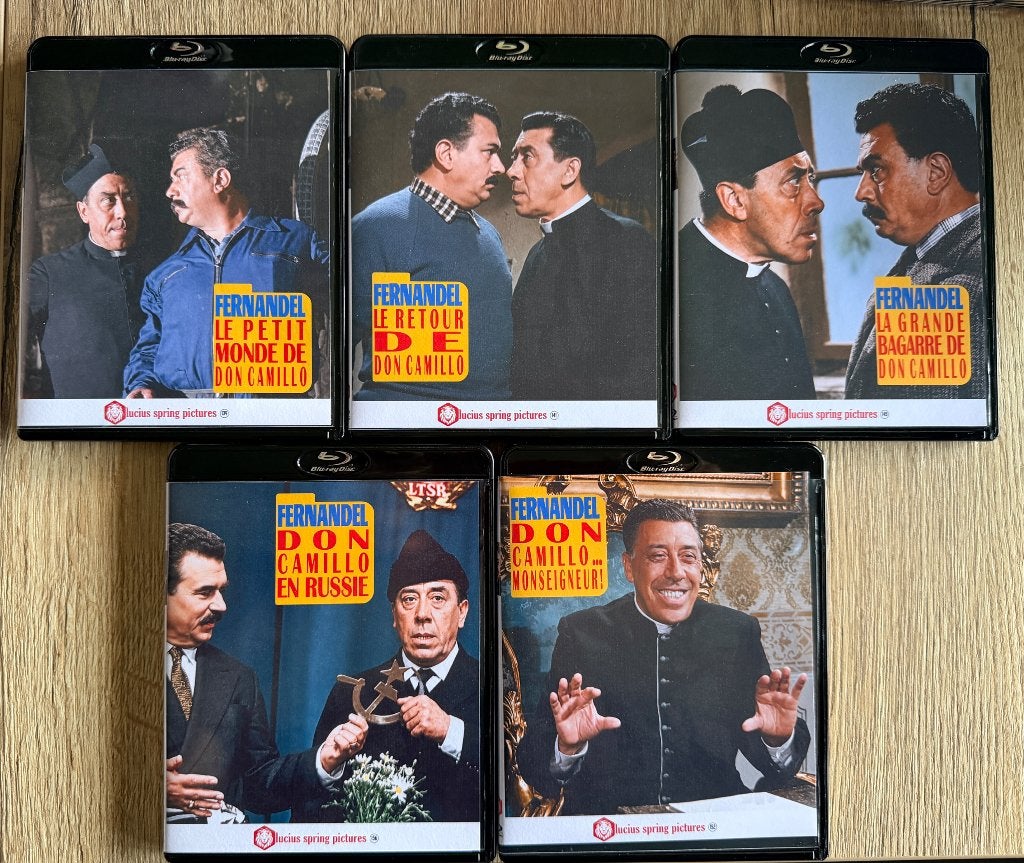 Don Camillo - Fernandel - 5x Blu Ray Nederlands ondertiteld, Verzenden, Nederlands, Blu-ray, Nieuw in verpakking