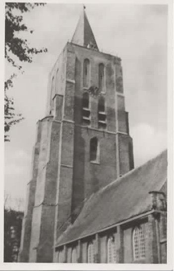 Oostkapelle 13 kaarten Herv Kerk van Oostkapelle, Verzenden, 1940 tot 1960, Ongelopen, Zeeland