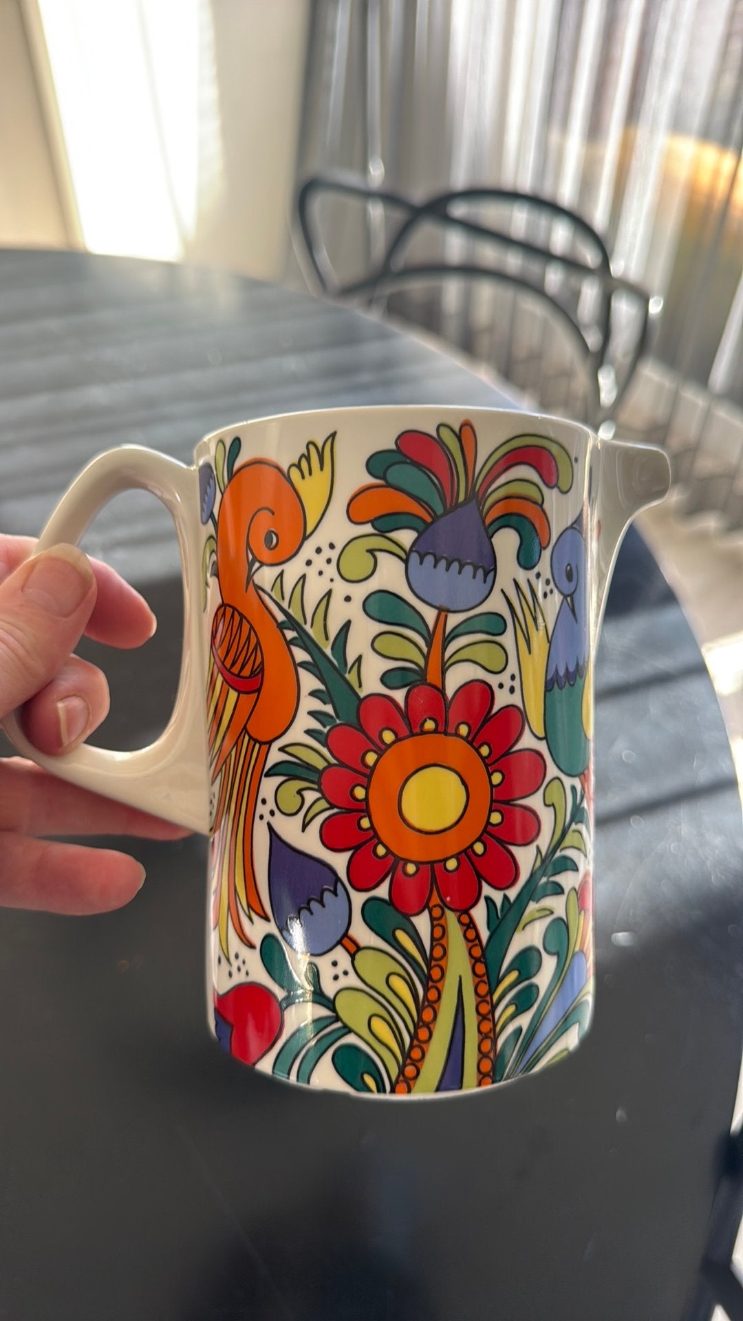 Villeroy & Boch Acapulco vintage schenkkan – perfecte staat, Ophalen of Verzenden, Zo goed als nieuw, Porselein, Overige stijlen