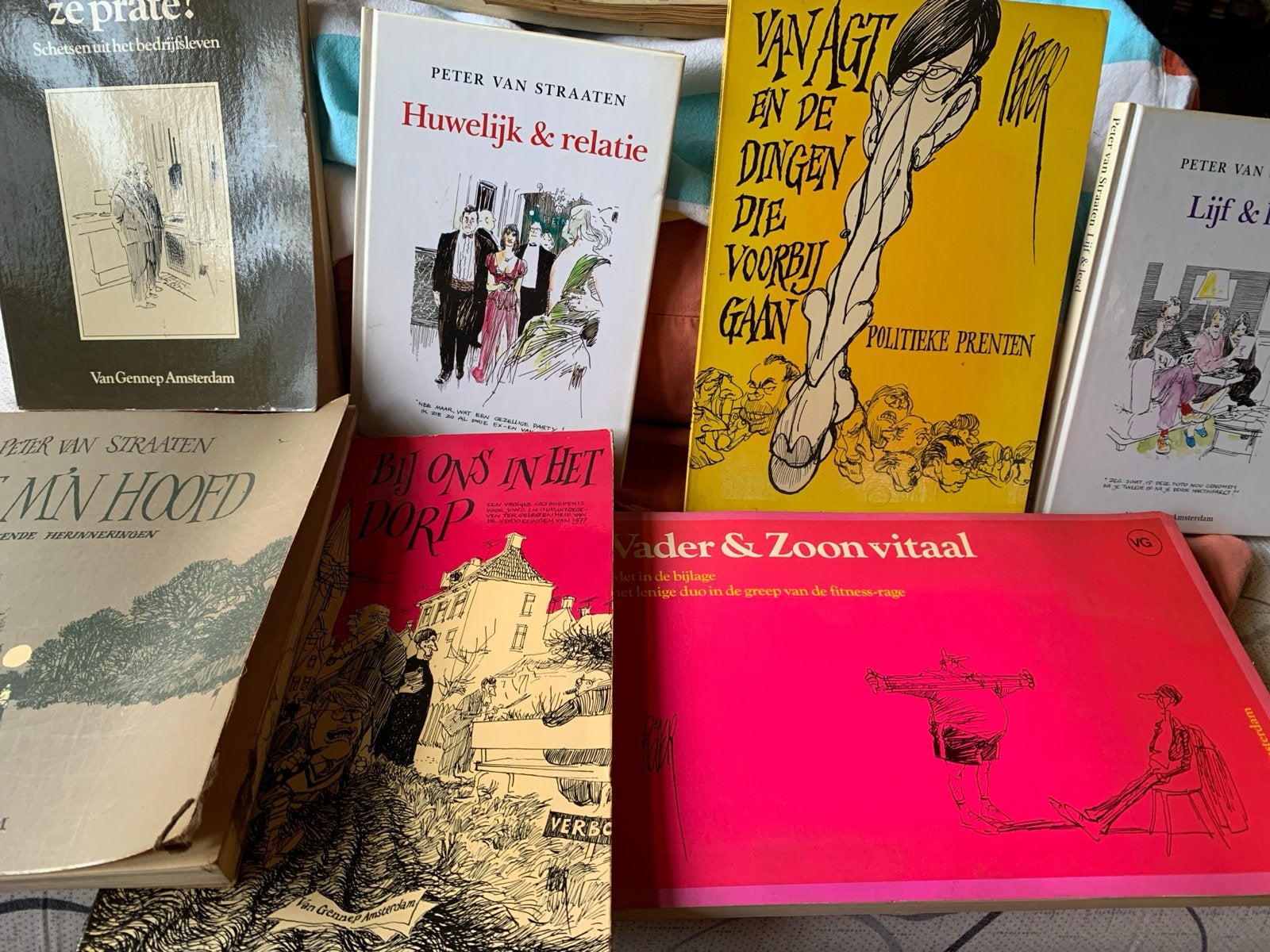 Collectie Peter van Straaten Boeken - Diverse Titels, Boeken, Ophalen, Gelezen, Nederland