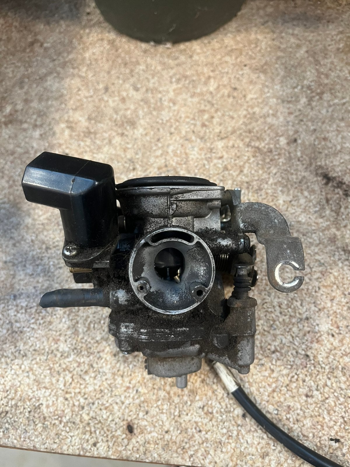 Dellorto scooter carburateur voor onderdelen, Fietsen en Brommers, Ophalen of Verzenden, Gebruikt, Carburateur