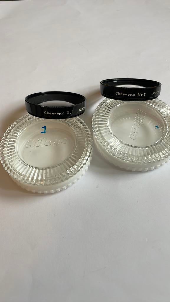 Nikon Close-up.c No.1 en No. 2 filters 52 mm, Overige merken, Overige typen, Ophalen of Verzenden, Zo goed als nieuw