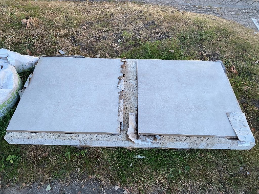 2x keramische tegels Kera 90x90x3 cm Rome, Ophalen, Keramiek, Nieuw, Minder dan 5 m²
