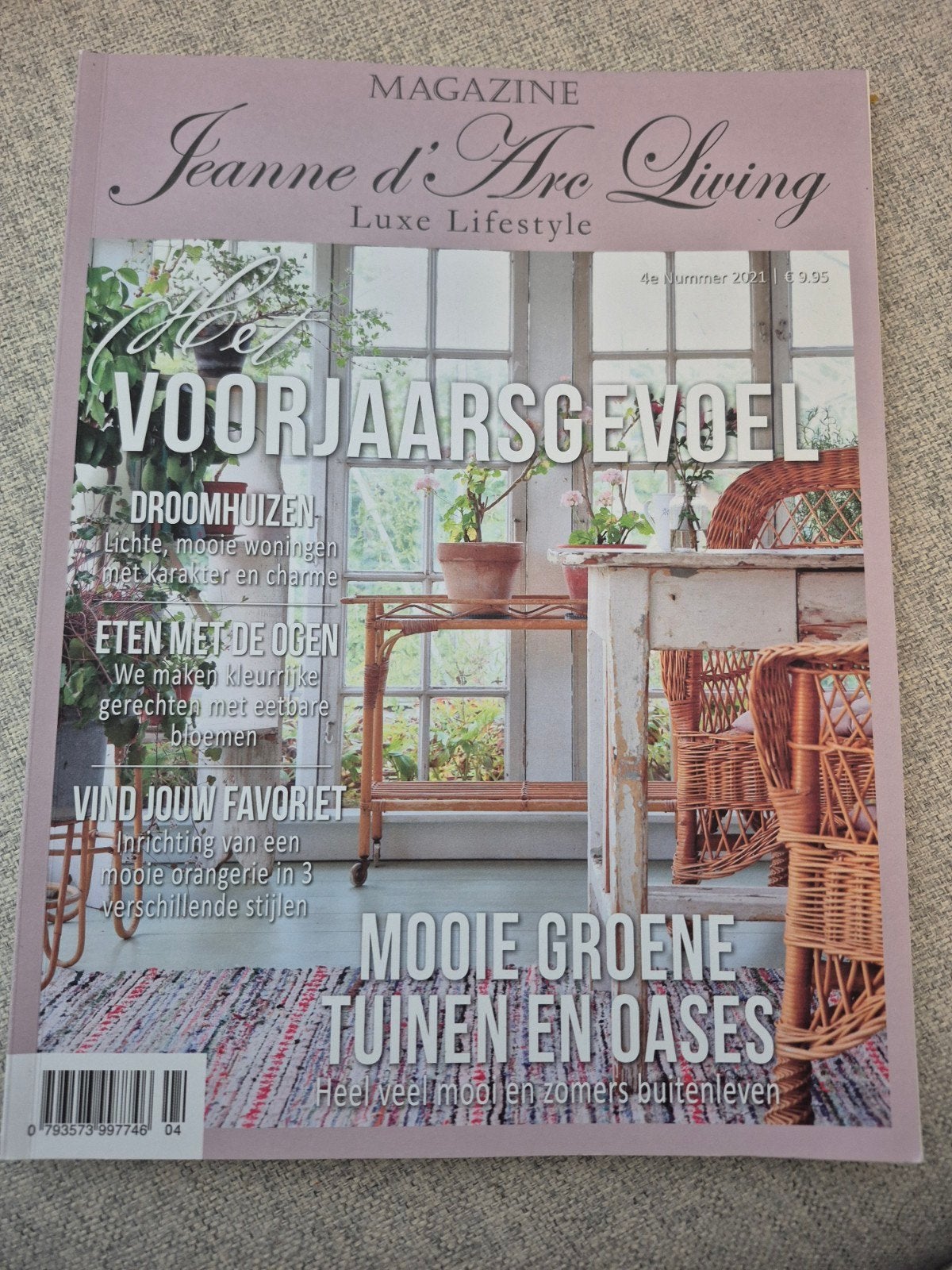 Jeanne d'Arc Living tijdschrift/magazine, Ophalen of Verzenden, Zo goed als nieuw, Interieur en Design