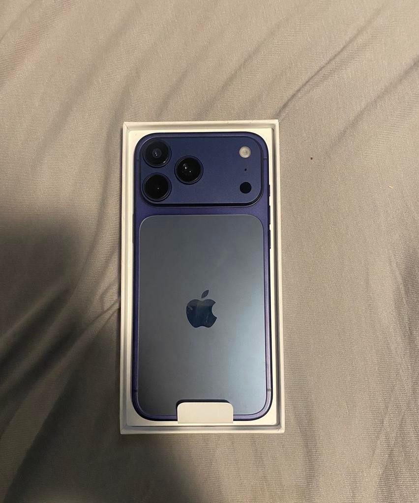 iPhone 17 Pro Max Deep Blue - 1TB Opslag, Telecommunicatie, Mobiele telefoons | Apple iPhone, 1 TB, Zonder simlock, Zonder abonnement