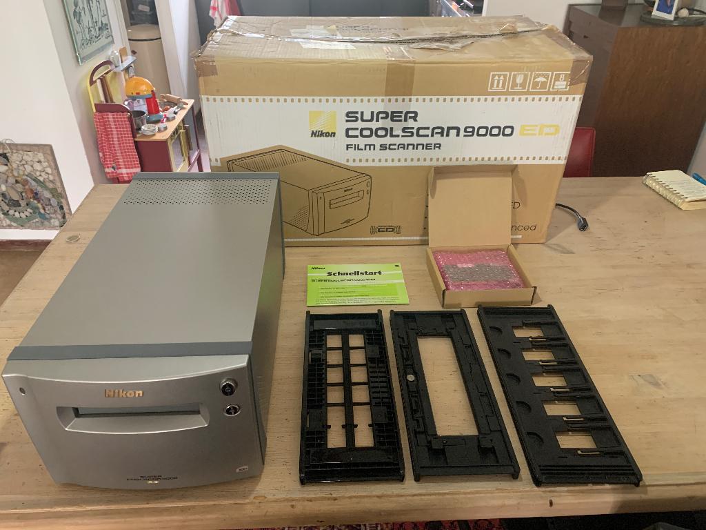 Nikon film scanner Super CoolScan 9000 ED, Computers en Software, Scanners, Ophalen, Zo goed als nieuw, Nikon, MacOS