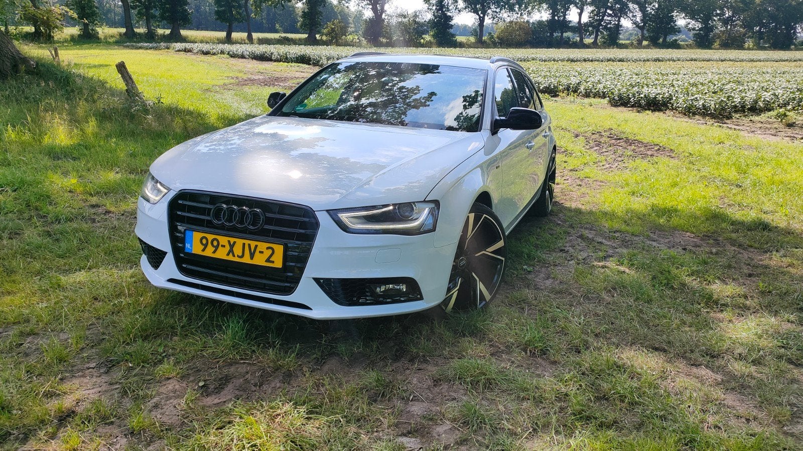 Audi A4 1.8TFSI 125KW Avant Multitr. 2012 Wit, Auto's, Bi-Xenon koplampen, Zwart, 4 cilinders, 1505 kg