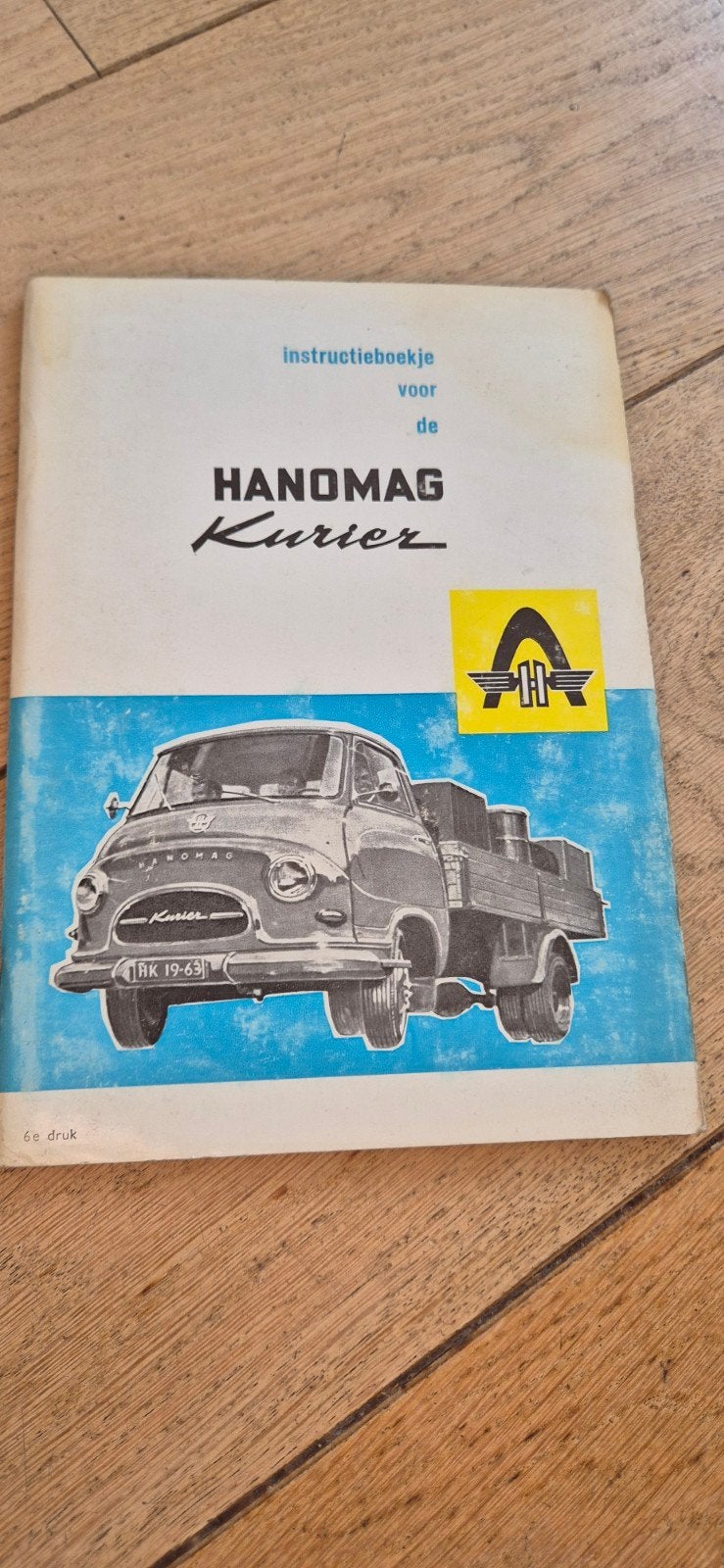instructie boekje voor Hanomag Kurier, Auto diversen, Ophalen of Verzenden