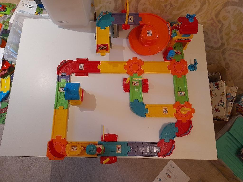 Vtech Toet Toet Auto treinbaan, Verzenden, Gebruikt, 2 tot 4 jaar