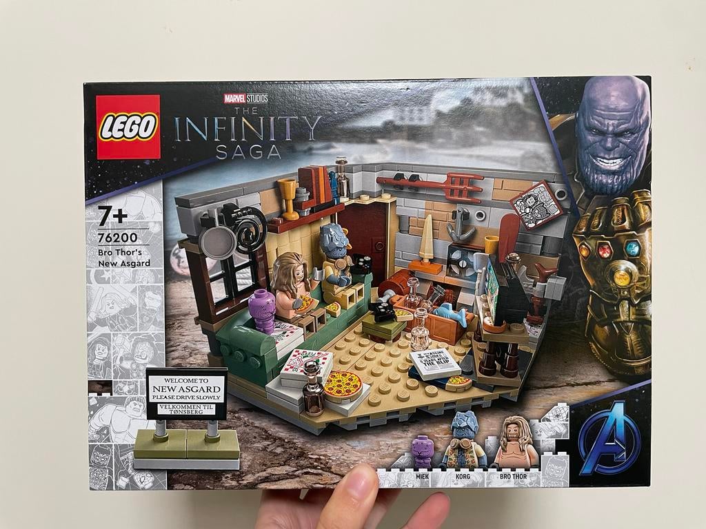 Lego Marvel Studios Bro Thor's New Asgard 76200, Ophalen of Verzenden, Nieuw, Complete set, Lego