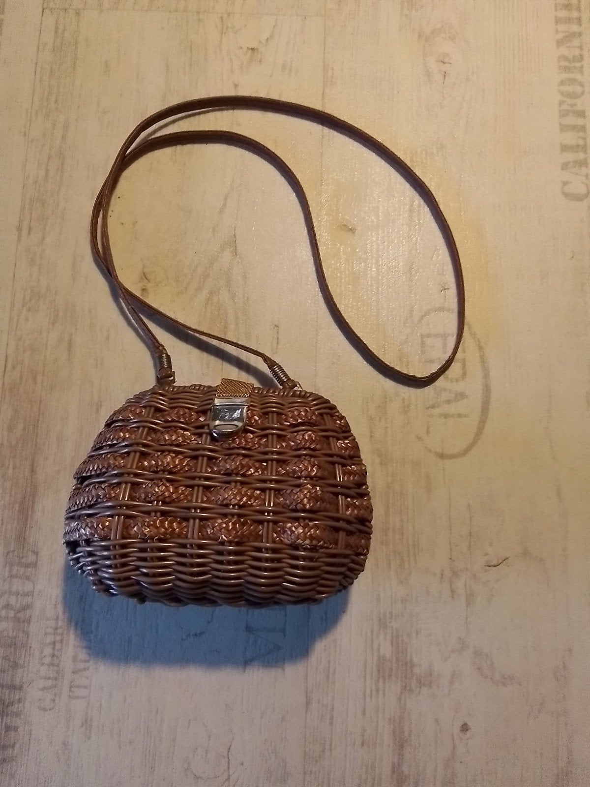 Erg leuk en gaaf rieten tasje, Ophalen of Verzenden