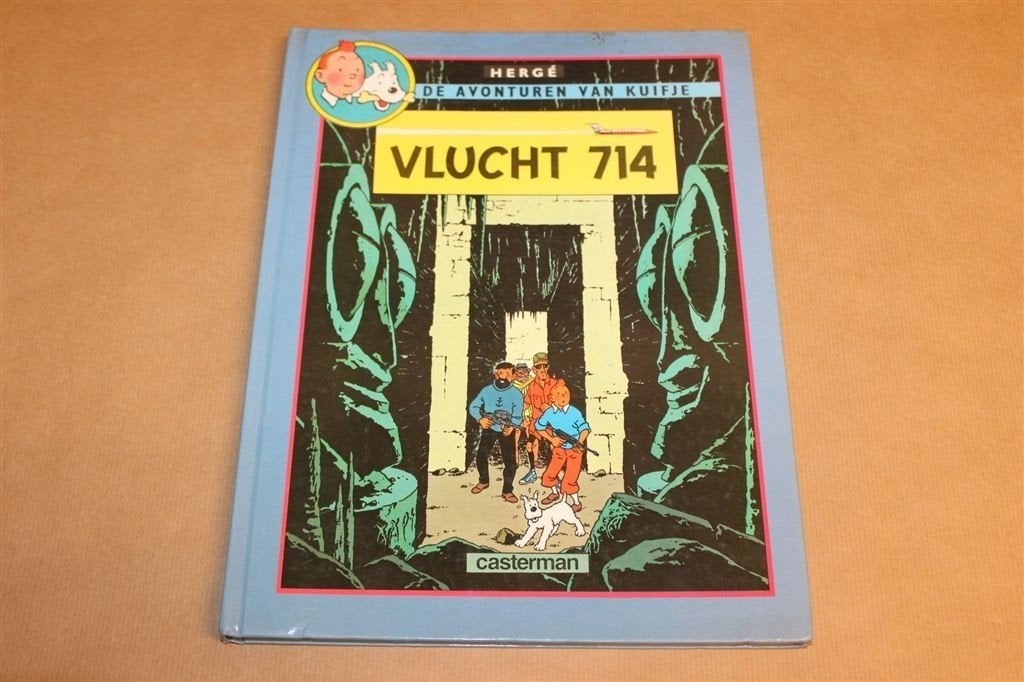Kuifje Dubbelalbum — Vlucht 714 & de Picaros, Hergé HC, Eén stripboek, Ophalen of Verzenden, Gelezen