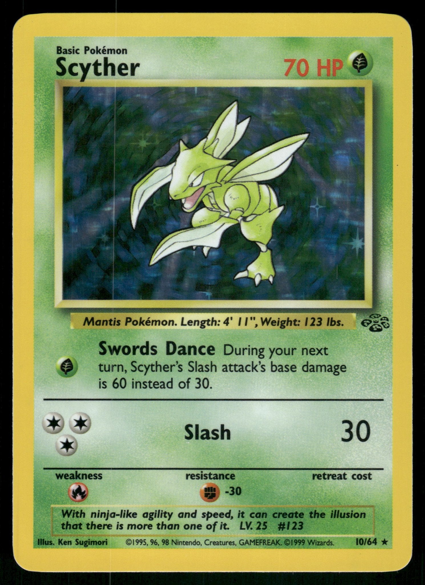 Scyther 10/64 - Jungle (NM), Hobby en Vrije tijd, Verzenden, Gebruikt