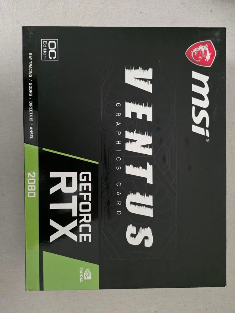 MSI Ventus RTX 2080 Videokaart - Goede staat, Ophalen, PCI-Express 3, Gebruikt, GDDR6
