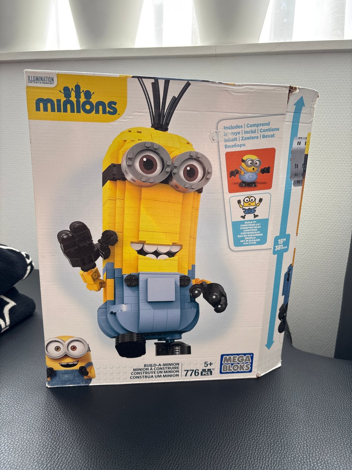 Mega Bloks Minions Bouwbare Minion Stuart - 776 Stuks, Ophalen, Nieuw, Megabloks