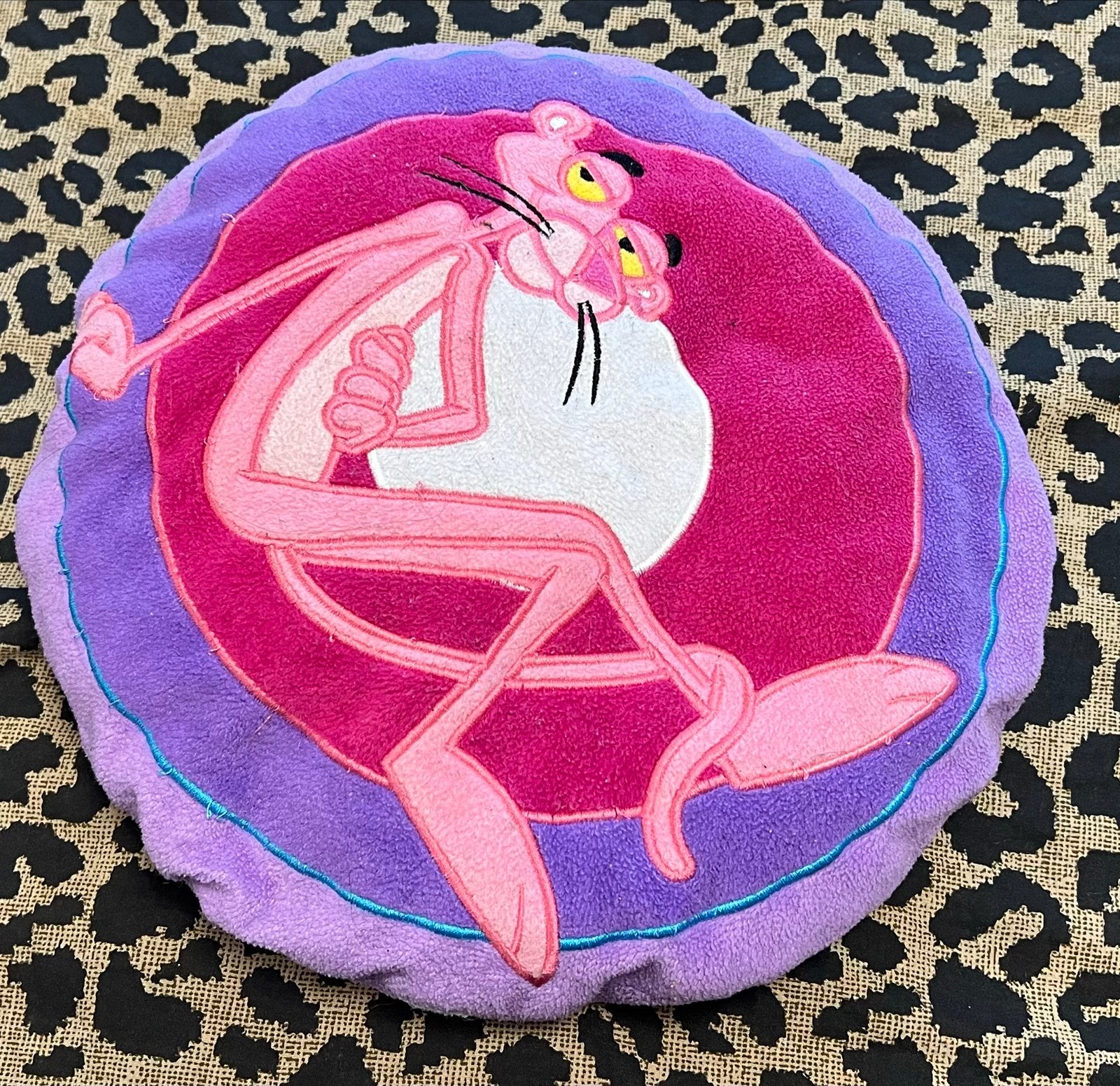 Roze Panter Kussen - Zeldzaam Item, Ophalen of Verzenden, Zo goed als nieuw