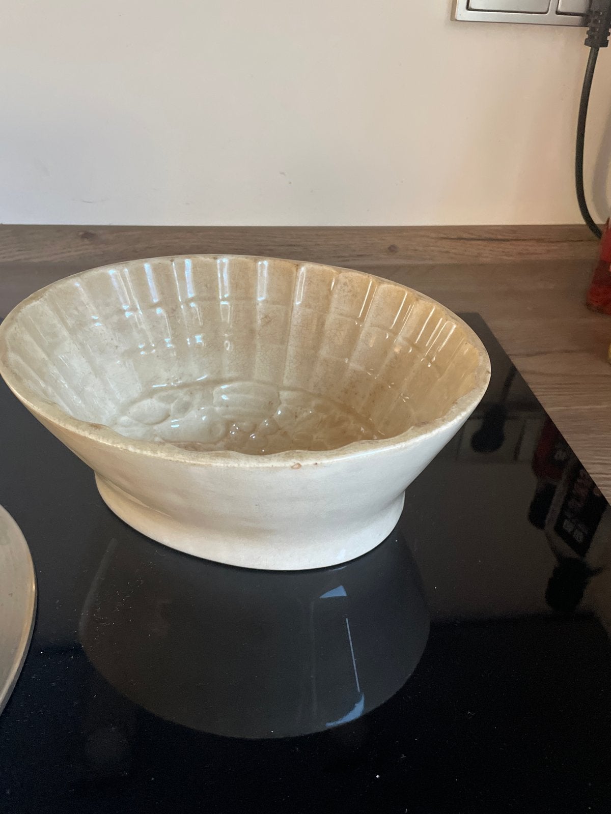 Antieke puddingvorm Societe Ceramique Maastricht, Ophalen of Verzenden
