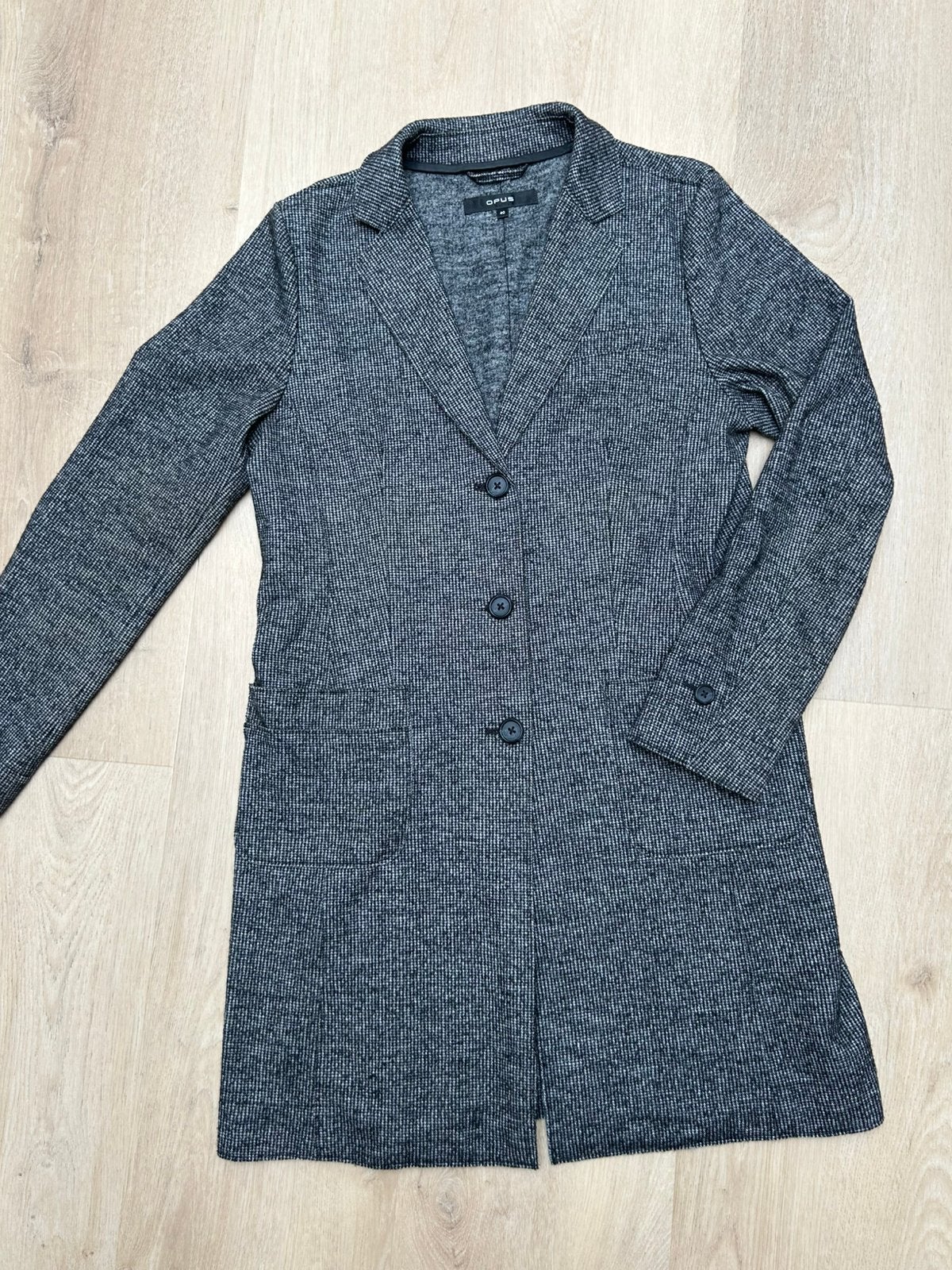 Lange blazer OPUS maat 40, Ophalen of Verzenden, Nieuw, Maat 38/40 (M), Grijs