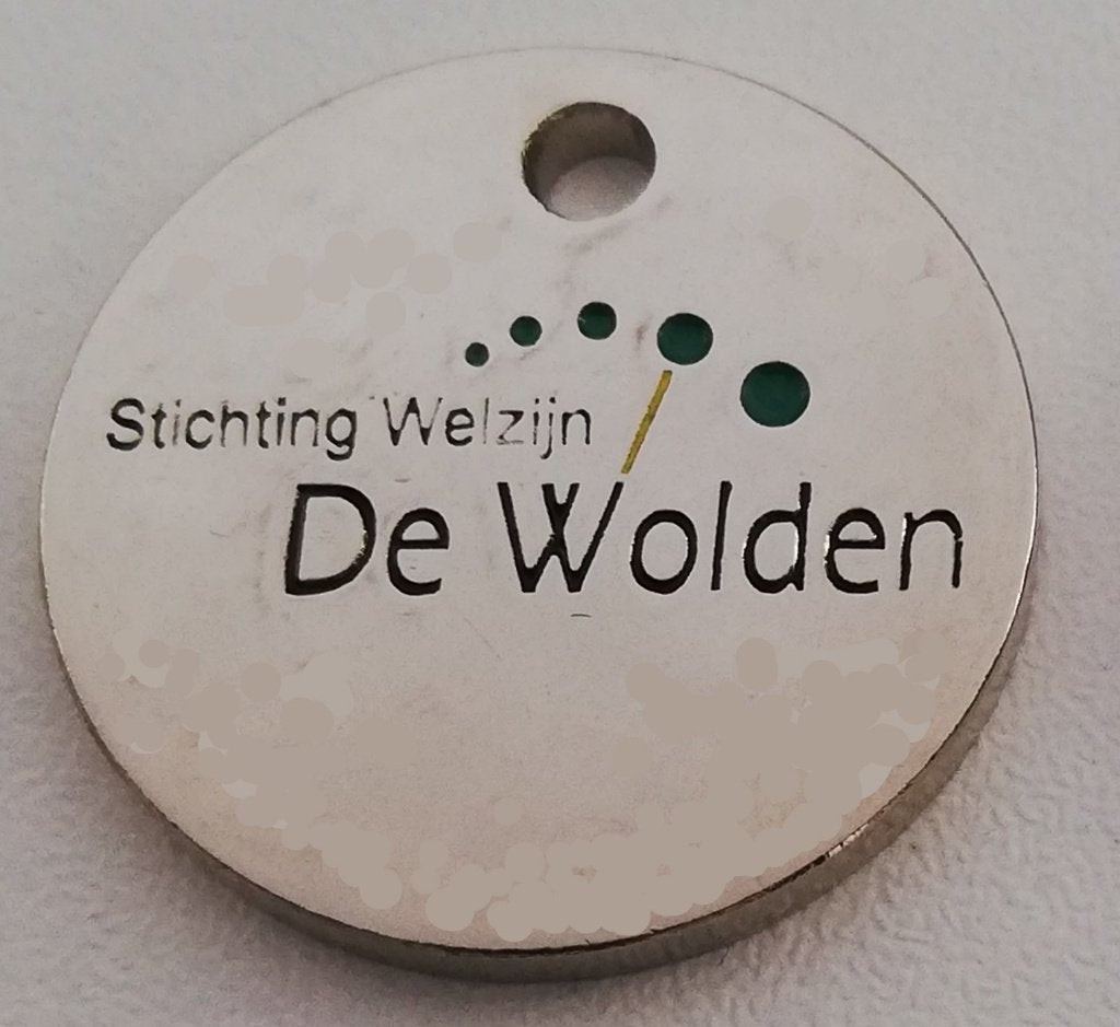 Winkelwagenmuntje Stichting Welzijn Gemeente De Wolden, Ophalen of Verzenden