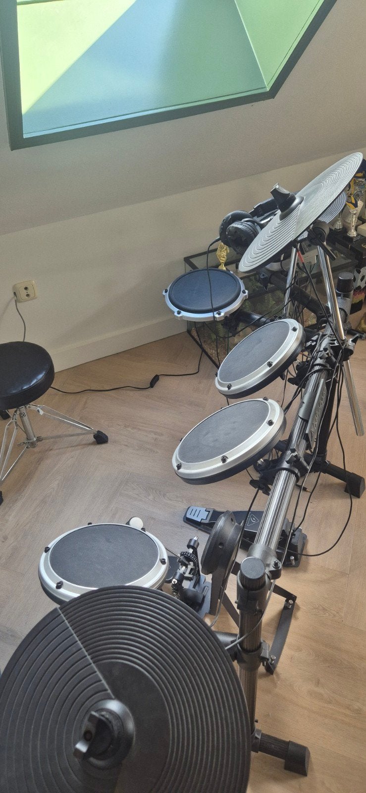 Te koop elektrisch drumstel, Muziek en Instrumenten, Ophalen, Gebruikt, Overige merken, Elektronisch