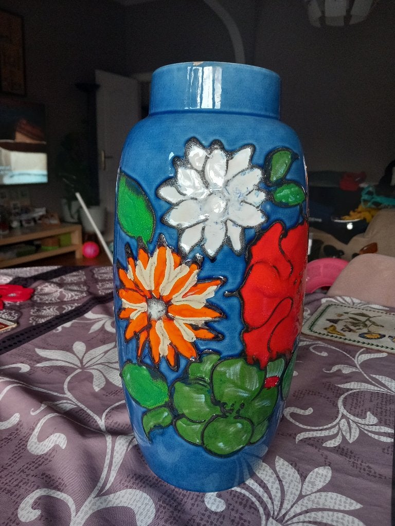Scheurich vase W.Germany 553-38, Ophalen of Verzenden