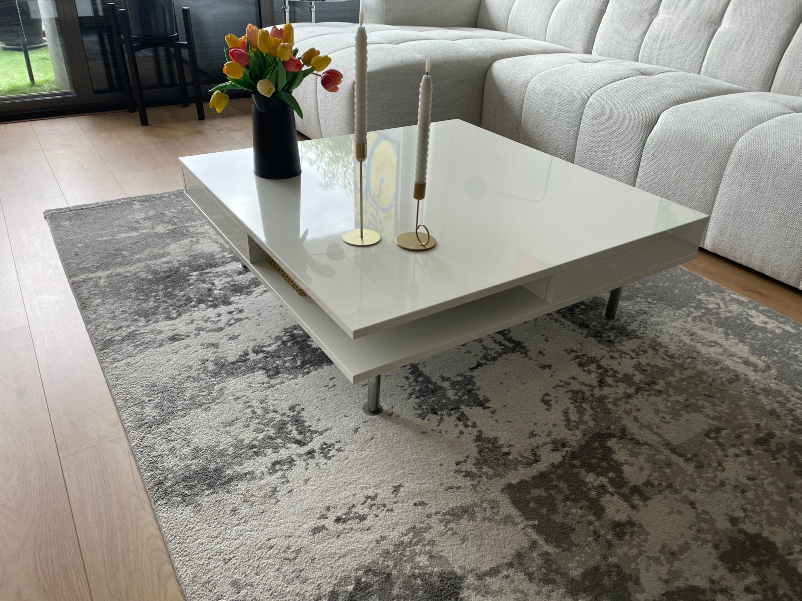 Salontafel, Ophalen, 100 tot 150 cm, 50 tot 100 cm, Zo goed als nieuw