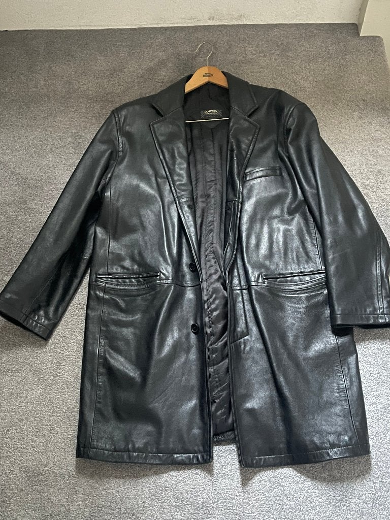 Stijlvolle Zwarte Jas van het merk Camel, Zwart, Maat 46/48 (XL) of groter, Ophalen of Verzenden, Zo goed als nieuw