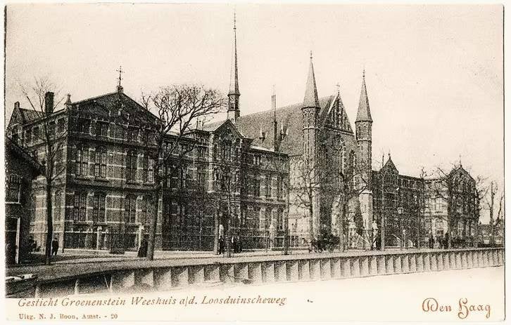 Den Haag 099, Gesticht Groenenstein Loosduinseweg, ongelopen, Verzenden, Voor 1920, Ongelopen, Zuid-Holland