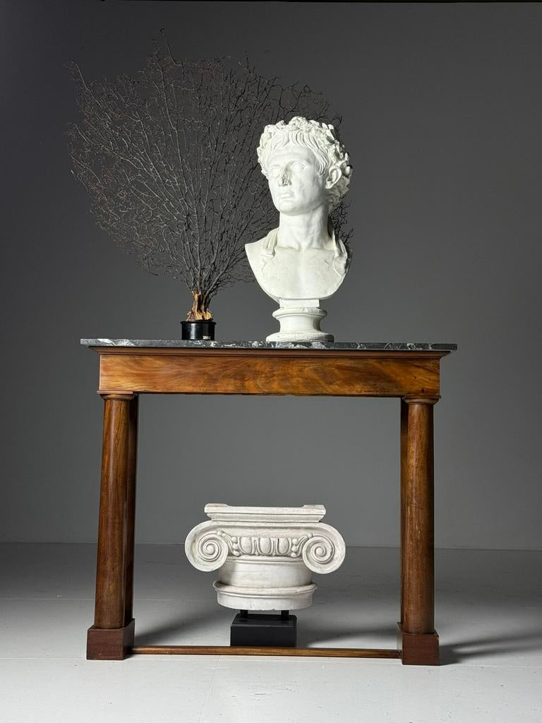 Empire stijl sidetable mahonie 19e eeuw, Antiek en Kunst, Antiek | Meubels | Tafels, Ophalen