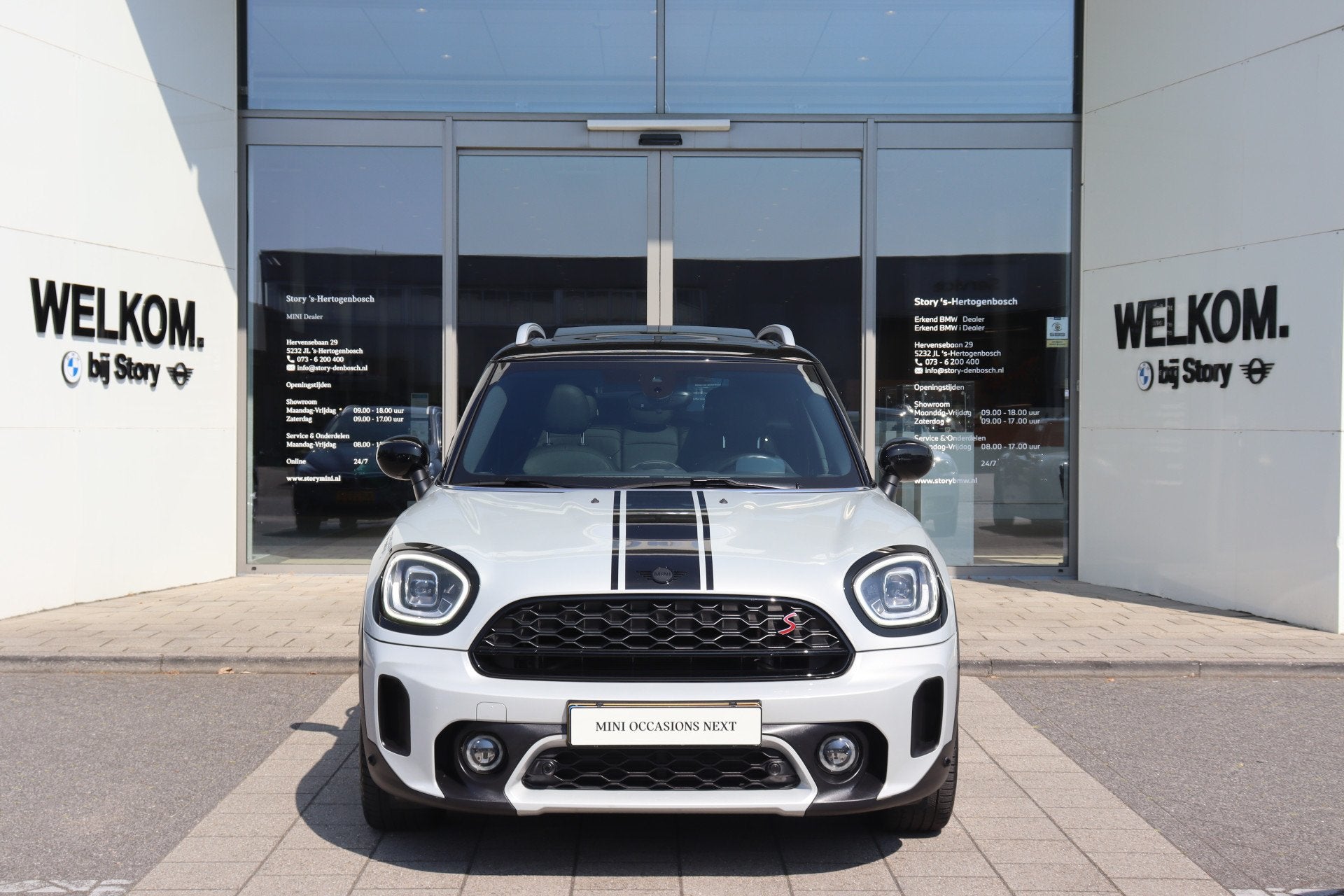 MINI Countryman Cooper S ALL4 Automaat / Panoramadak / Achte, Auto's, Mini, 1998 cc, Met garantie (alle), 179 pk, Wit