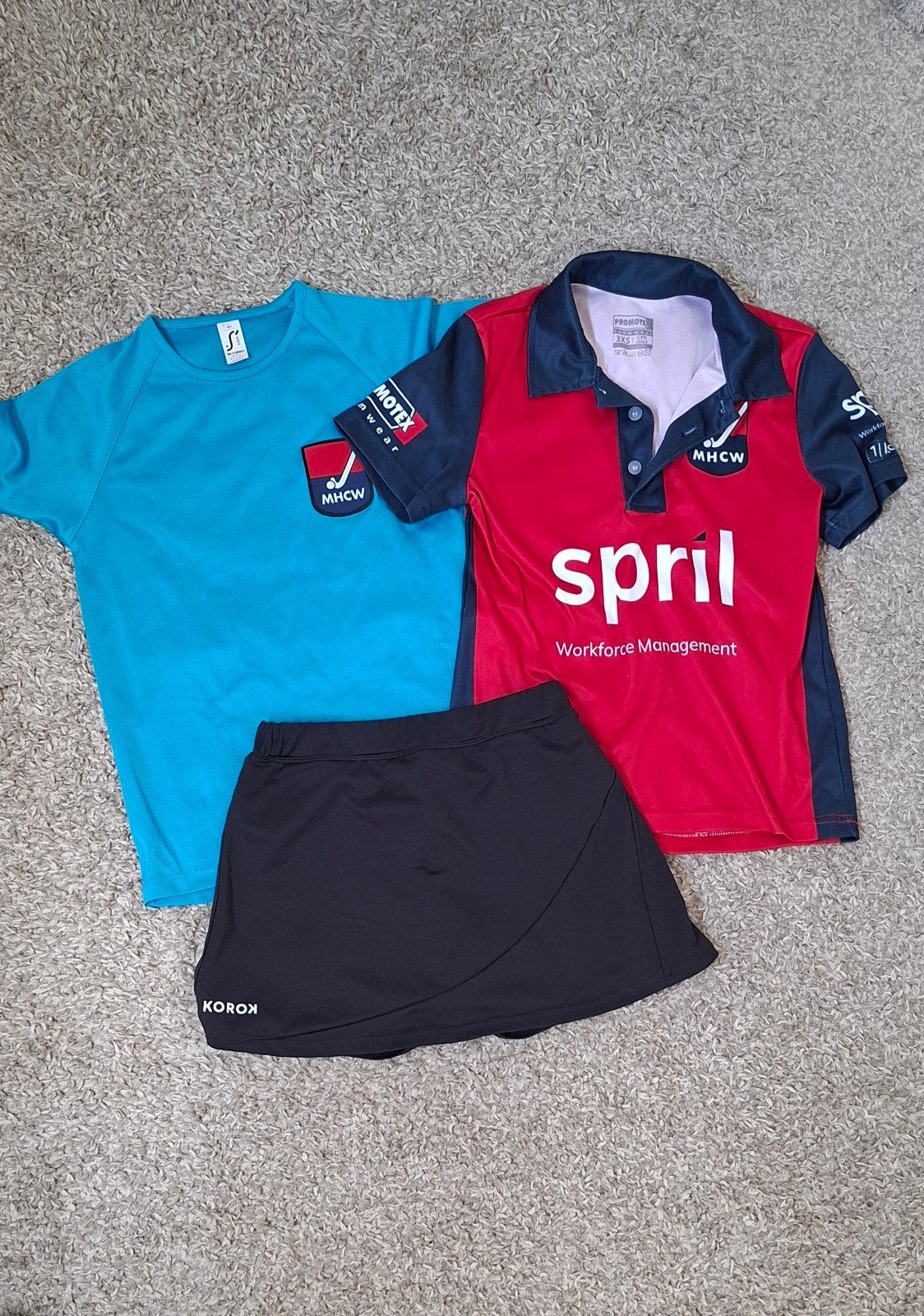 Hockey outfit MHCW 9-10 jarigen, Ophalen, Kleding