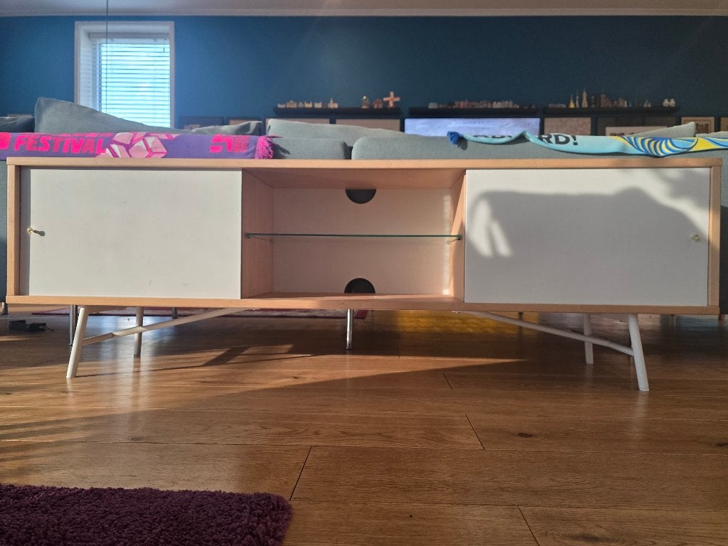 Ikea TV meubel Svenarum, Gebruikt, Modern, Scandinavisch, 150 tot 200 cm, Minder dan 100 cm