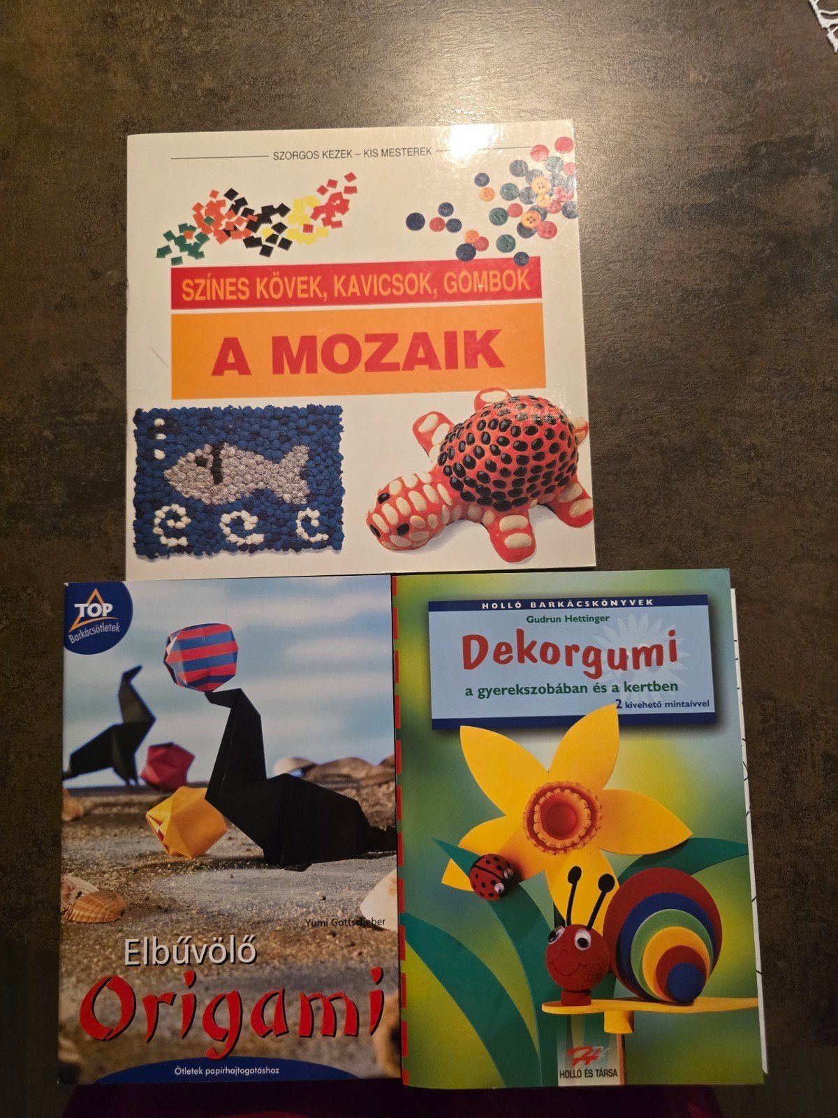 Een set nieuwe Hongaarse knutselboeken - Origami, Dekorgumi, Hobby en Vrije tijd, Ophalen of Verzenden, Nieuw