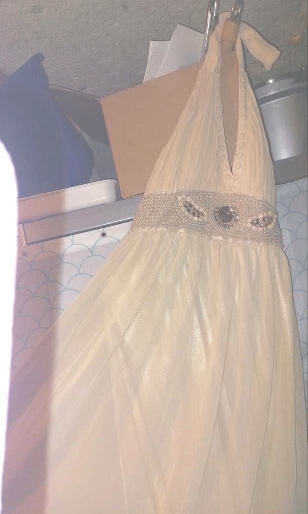 Nieuw beige gouden zomer jurk met diamanten maat xl, Kleding | Dames, Jurken, Beige, Maat 46/48 (XL) of groter, Nieuw, Ophalen of Verzenden