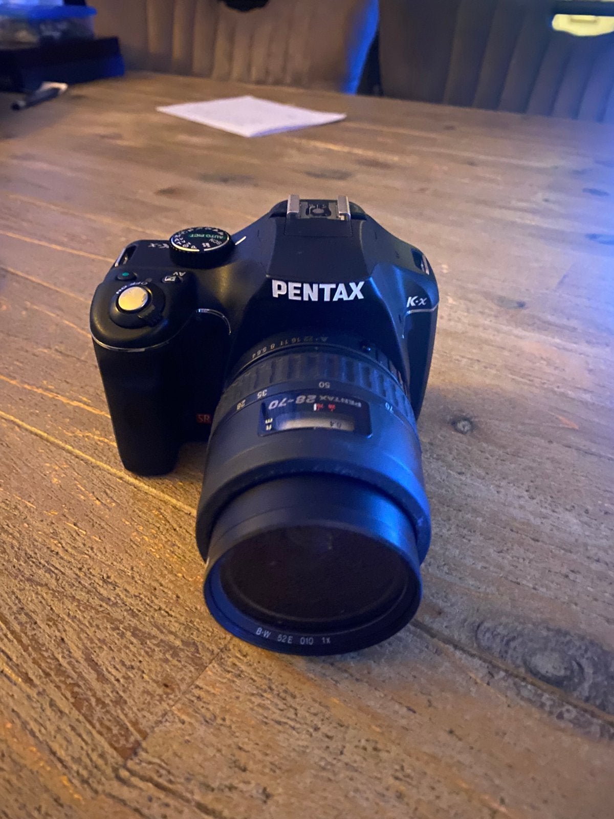 Pentax KX met pentax 28mm 70 mm lens, Audio, Tv en Foto, Ophalen of Verzenden, Zo goed als nieuw, Pentax