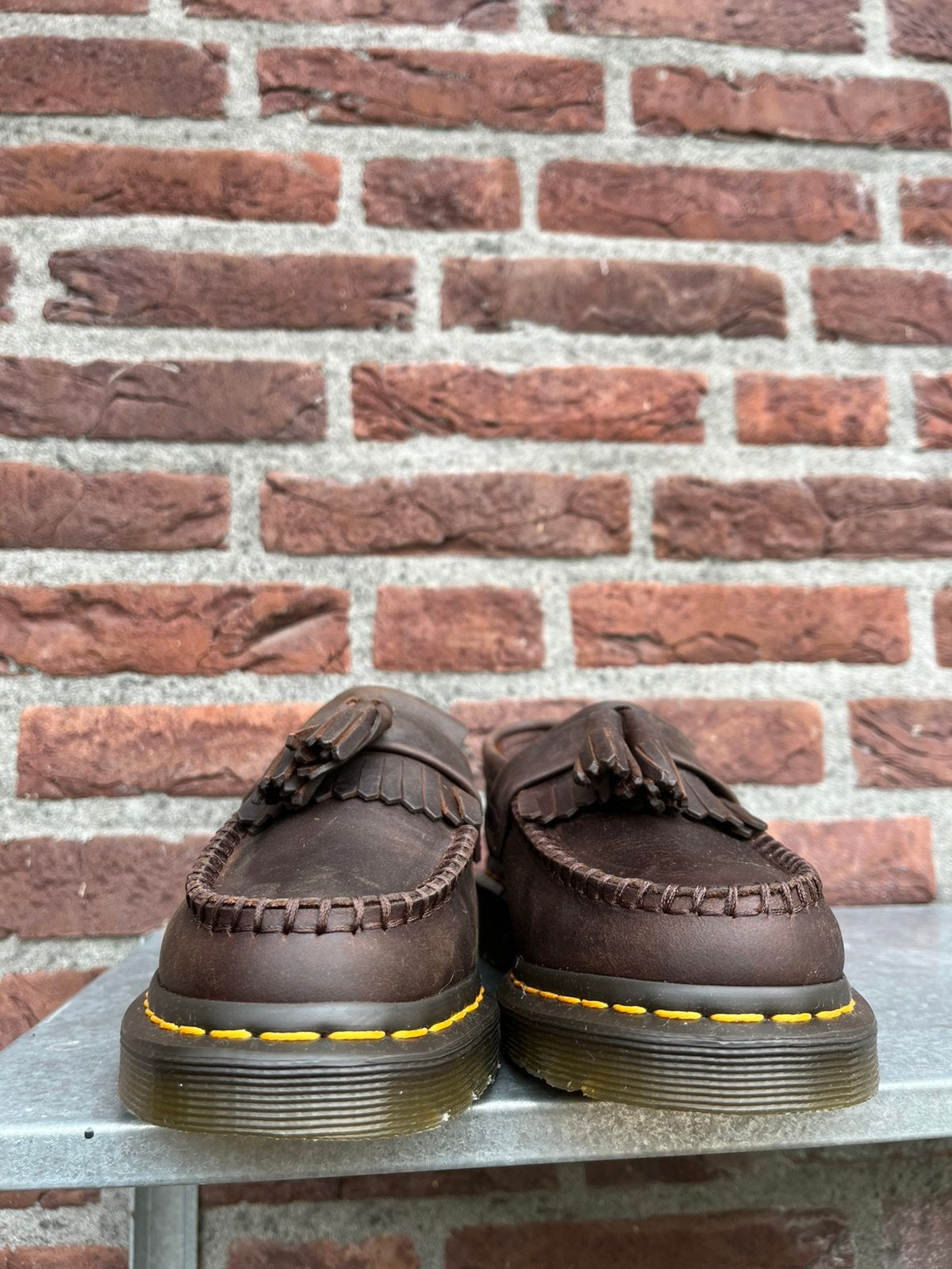 Dr. Martens Adrian Crazy horse tassel loafer maat 36, Kleding | Dames, Dr. Martens, Docs, Bruin, Docs